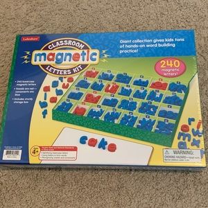 Lakeshore classroom magnetic letter set